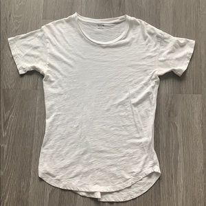 Madewell Whisper Cotton Basic White Tee-Shirt
